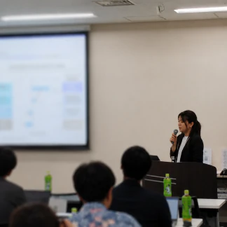 講演の様子_当社 徳嶺
