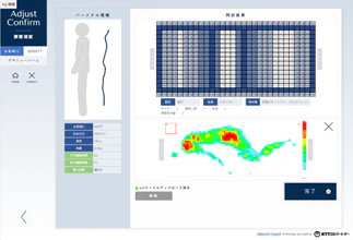 ドリームベッド社「オーダーメイドマットレス診断システム」の開発支援を実施 ～データ活用により、お客さまに最適なスプリング配置や詰め物をご提案～